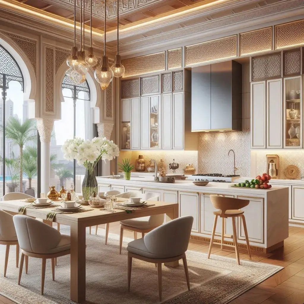 Modern Saudi kitchens with kitchen detailing 5	